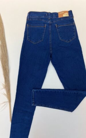 CALÇA JEANS CIGARRETE AZUL