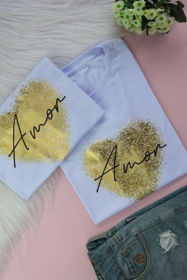 T-SHIRT AMOR BRANCA - Image 2