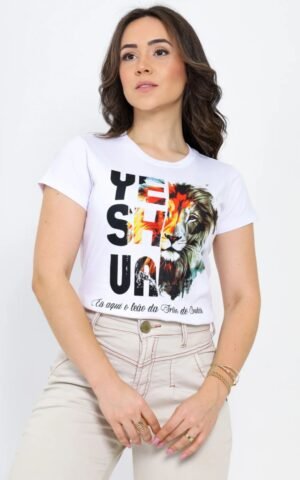 T-SHIRT YESHUA BRANCA