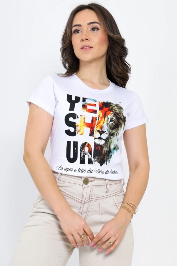 T-SHIRT YESHUA BRANCA