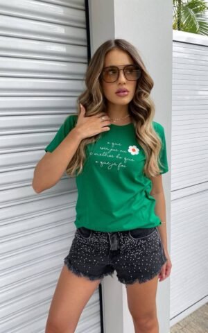 T-SHIRT ESTÁ POR VIR VERDE