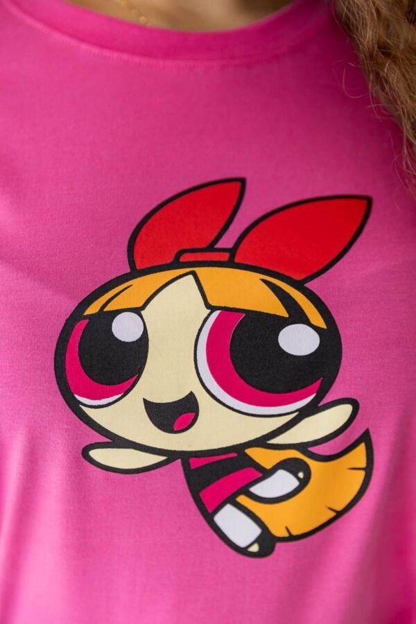 T-SHIRT PODEROSAS ROSA