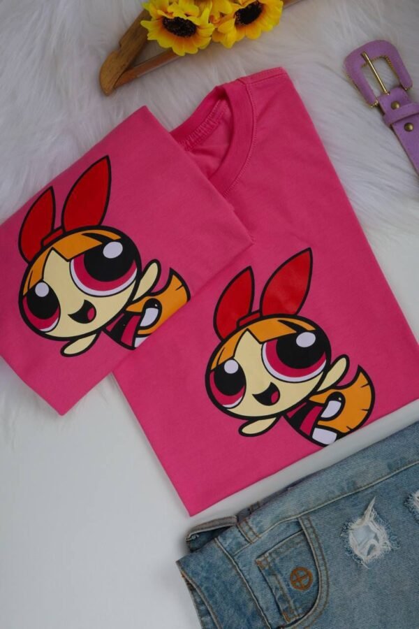 T-SHIRT PODEROSAS ROSA - Imagem 2