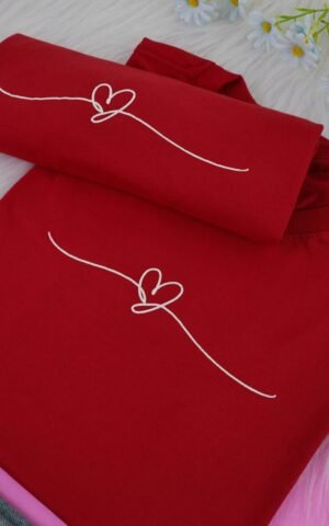 T-SHIRT CORAÇÃO VERMELHO