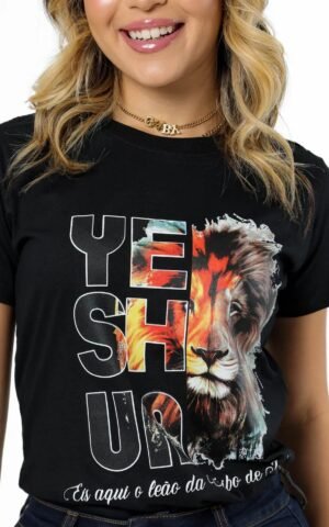 T-SHIRT YESHUA PRETA