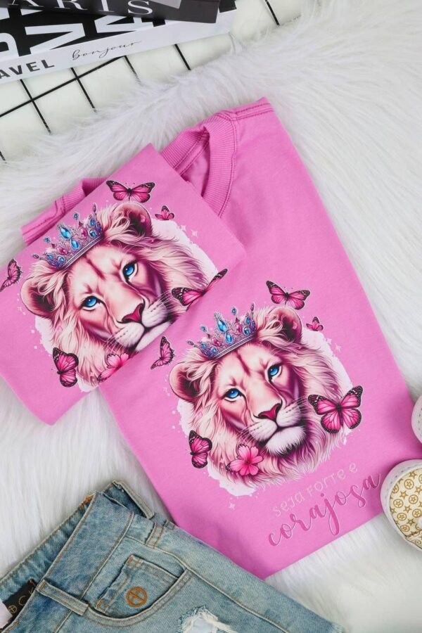 T-SHIRT LEOA SEJA FORTE - Imagem 2