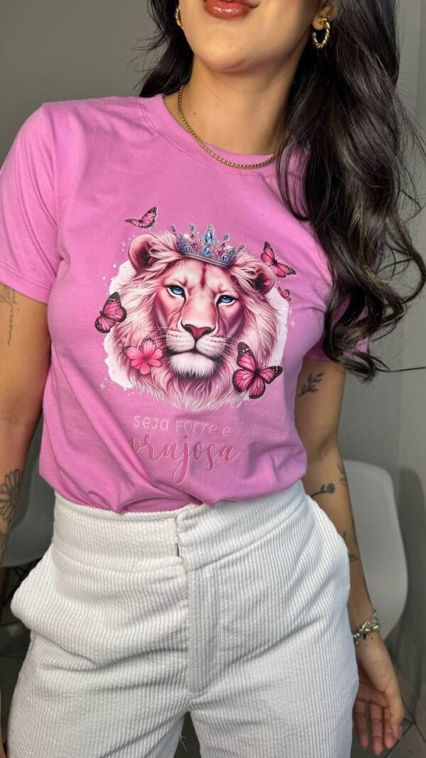 T-SHIRT LEOA SEJA FORTE