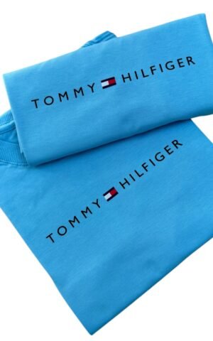 T-SHIRT TOMMY AZUL CLARO