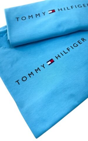 T-SHIRT TOMMY AZUL CLARO