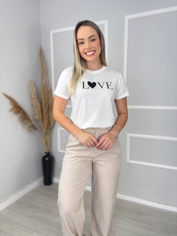 T-SHIRT LOVE OFF WHITE