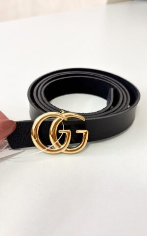 CINTO PRETO FIVELA GG