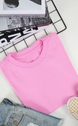 T-SHIRT LISA ROSA CLARO