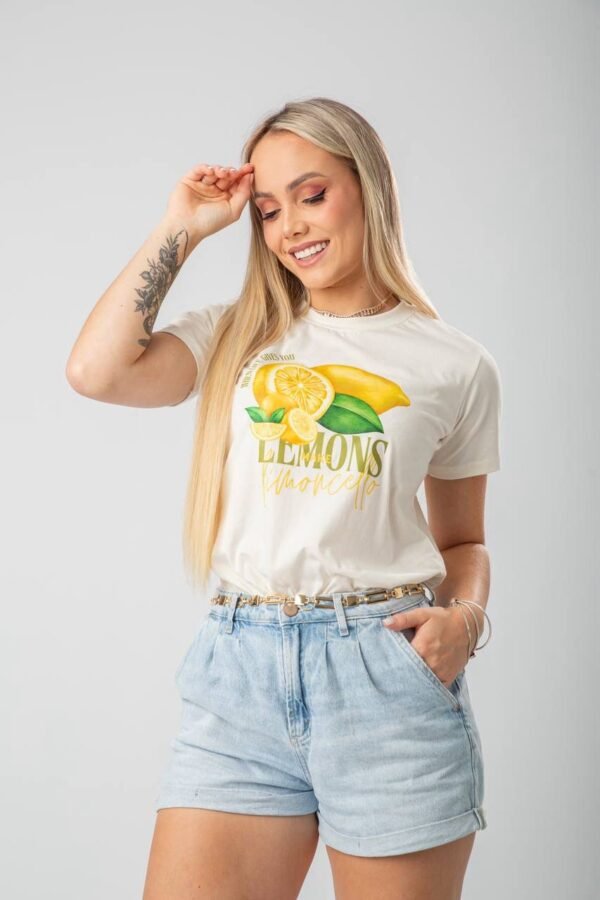 T-SHIRT LEMONS OFF WHITE