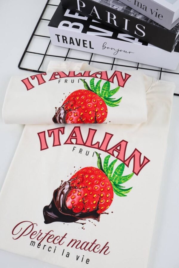T-SHIRT ITALIAN OFF WHITE - Imagem 3