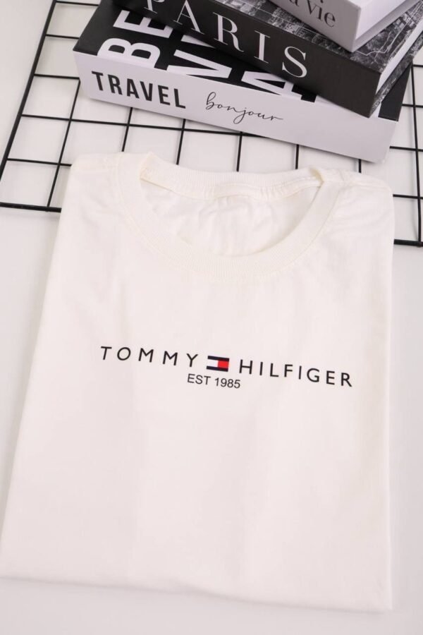 T-SHIRT TOMMY OFF WHITE - Imagem 2