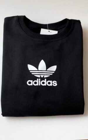 MOLETOM ADIDAS PRETO