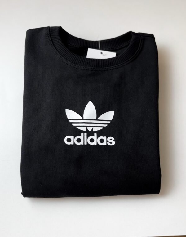 MOLETOM ADIDAS PRETO - Imagem 2