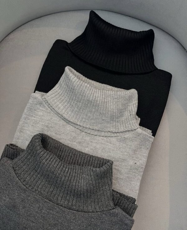 BLUSA CACHARREL MODAL PRETA - Imagem 3