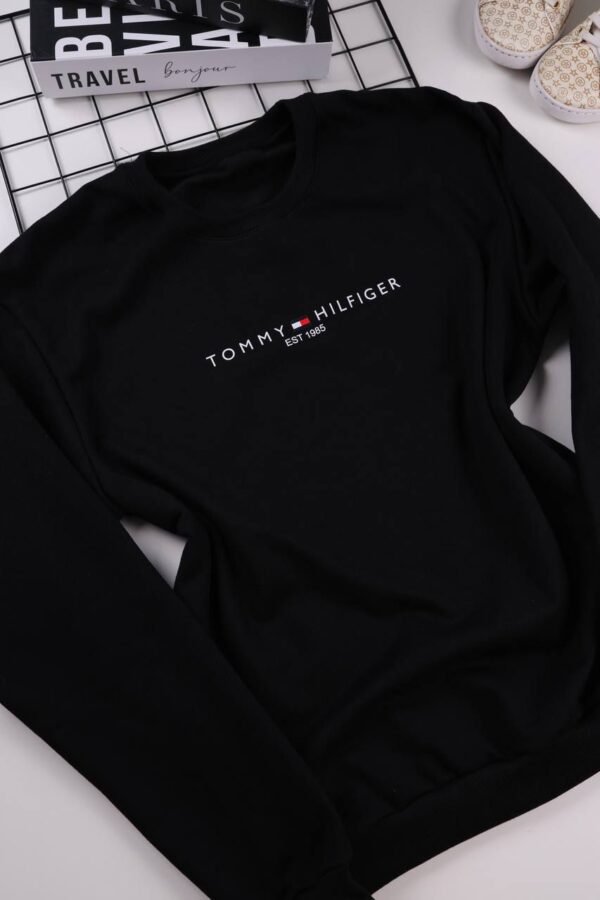 MOLETOM TOMMY PRETO - Imagem 2