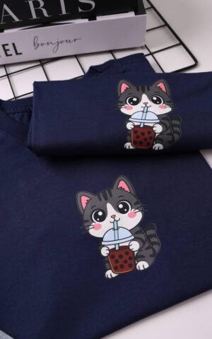 T-SHIRT AZUL MARINHO