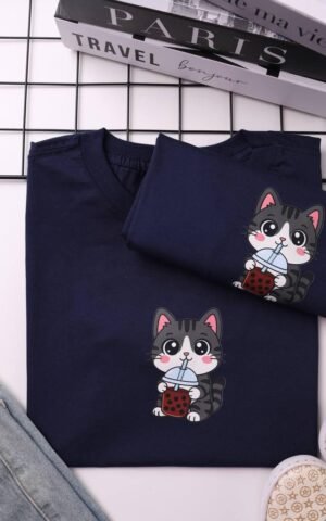 T-SHIRT AZUL MARINHO