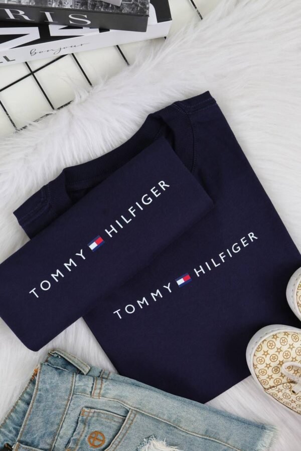 T-SHIRT TOMMY AZUL MARINHO