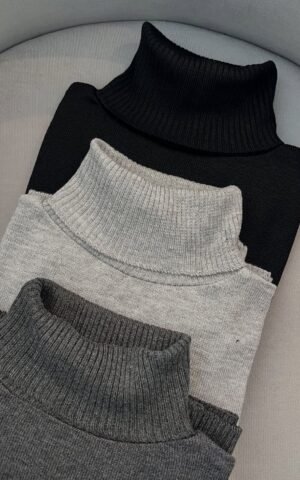 BLUSA CACHARREL MODAL CINZA CLARA