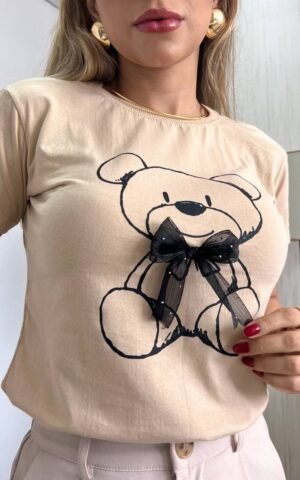 T-SHIRT URSO BEGE