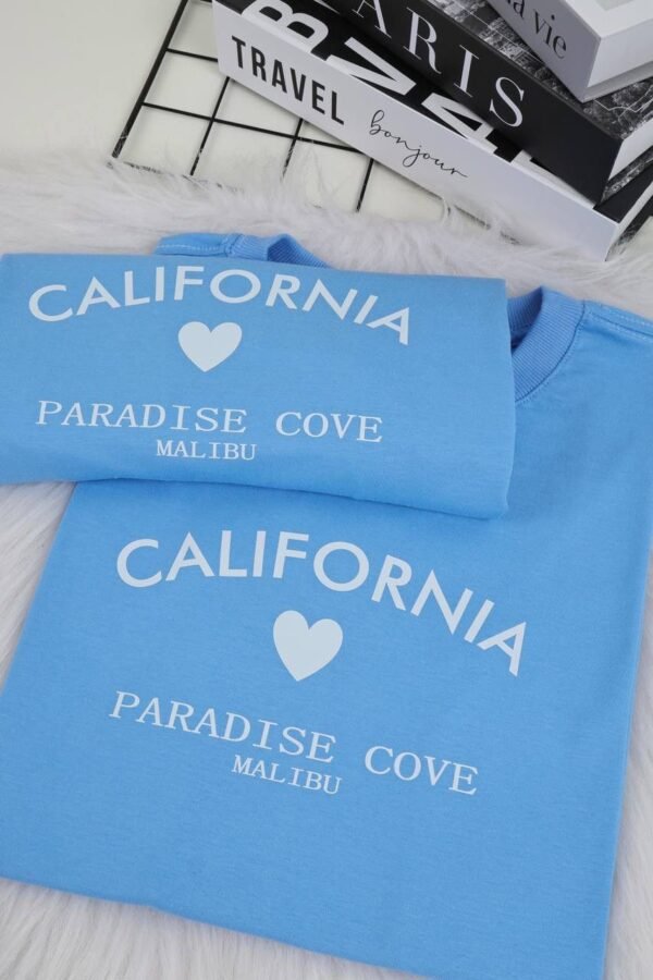 T-SHIRT CALIFORNIA AZUL - Imagem 2