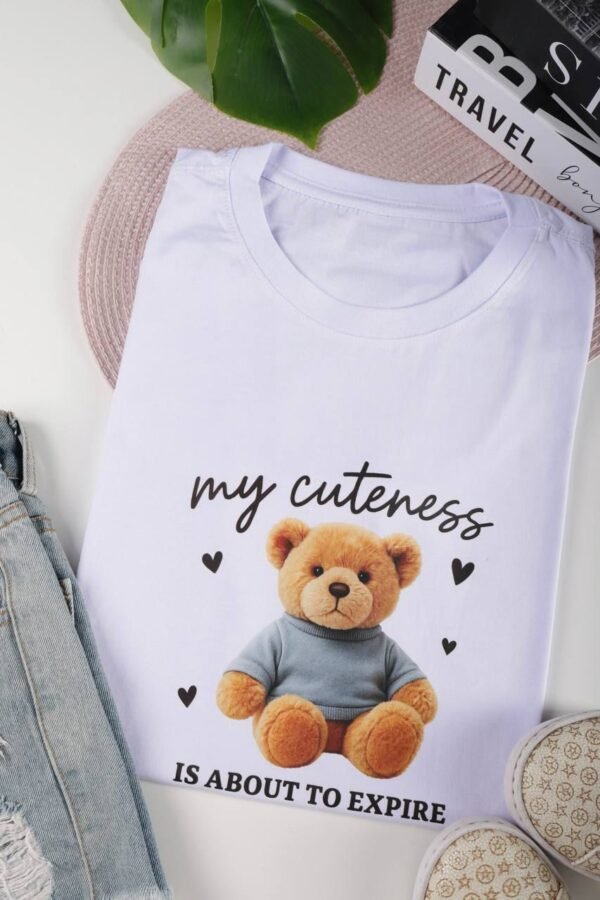 T-SHIRT URSINHO BRANCA - Imagem 2