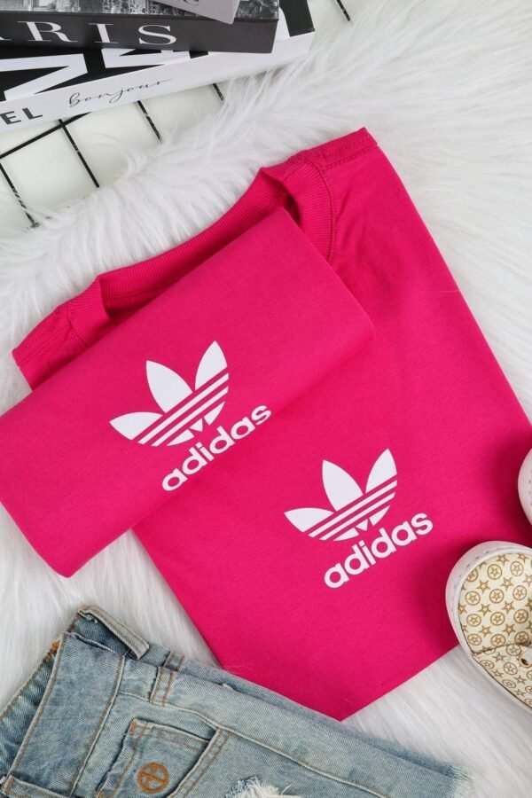 T-SHIRT ADIDAS ROSA