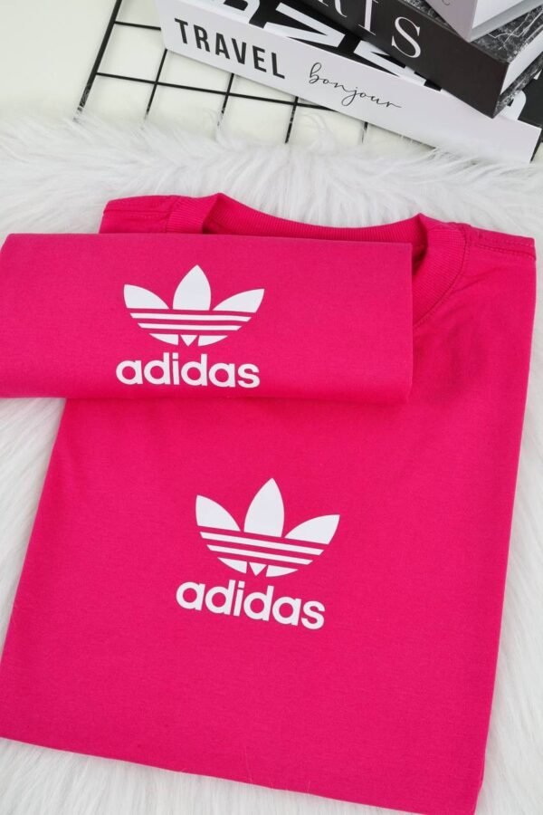 T-SHIRT ADIDAS ROSA - Imagem 2