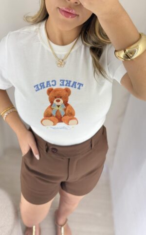 T-SHIRT TAKE CARE OFF WHITE