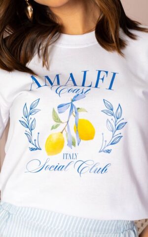 T-SHIRT AMALFI BRANCA