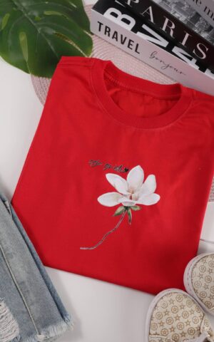 T-SHIRT SEJA GRATA VERMELHO