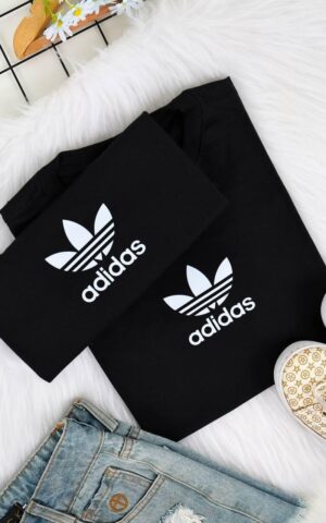 T-SHIRT ADIDAS NEW PRETA