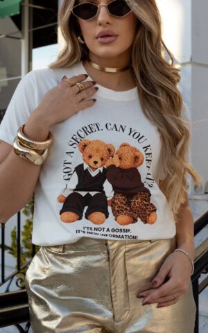 T-SHIRT GOT A SECRET BRANCA