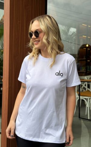 T-SHIRT ALO BRANCA